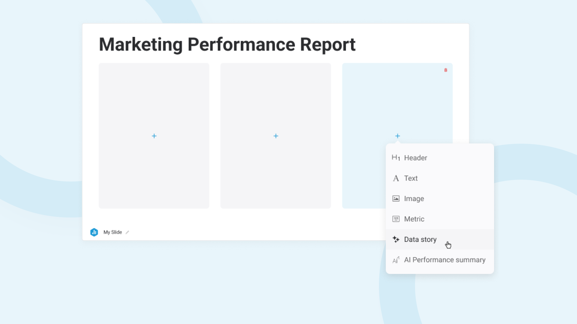 Customize Your Report Layout with Rows and Columns